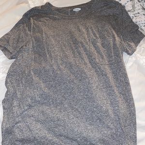 Plain gray T-shirt